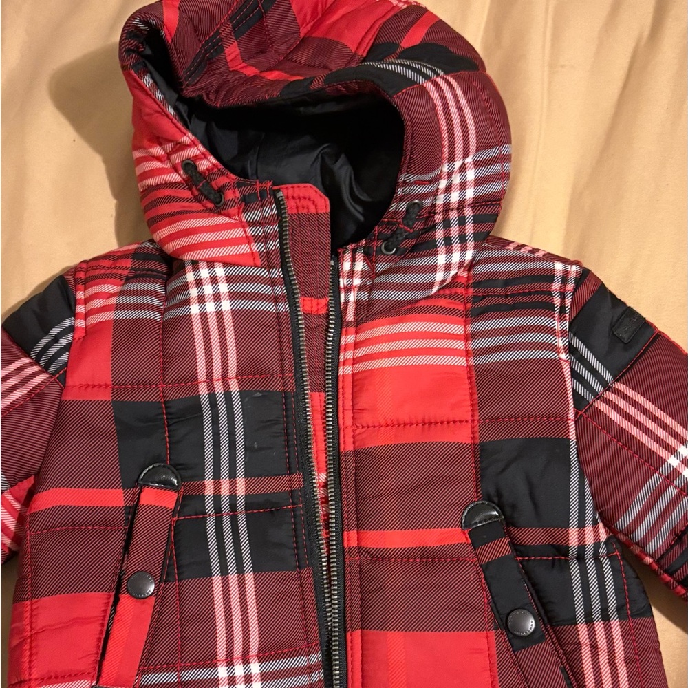 Burberry Plaid Red and Black Kids Jacket